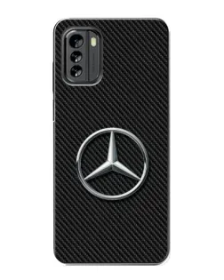 Чехол для Nokia G60 с картинкой «Карбоновый Mercedes стиль»
