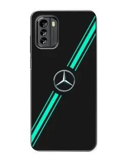 Чехол для Nokia G60 с картинкой «Спортивные линии Mercedes»