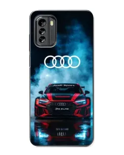 Чохол для Nokia G60 з картинкою «Audi Sport — неон»