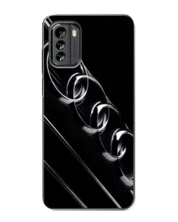 Чохол для Nokia G60 з картинкою «Audi — абстрактні кільця»