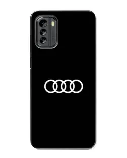 Чохол для Nokia G60 з картинкою «Audi White Logo»