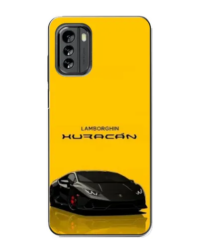 Чехол для Nokia G60 с картинкой «Lamborghini Huracan черный»