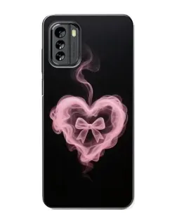 Чехол для Nokia G60 с картинкой «Дымчатое сердце»
