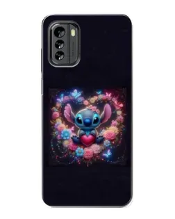 Чохол для Nokia G60 з картинкою «Stitch у квітах»