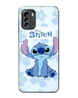 Чохол для Nokia G60 з картинкою «Stitch серед квітів»