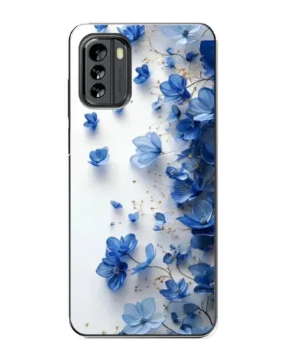Чехол для Nokia G60 с картинкой «Голубой цветочный каскад» Чехол для Nokia G60 с картинкой «Голубой цветочный каскад»