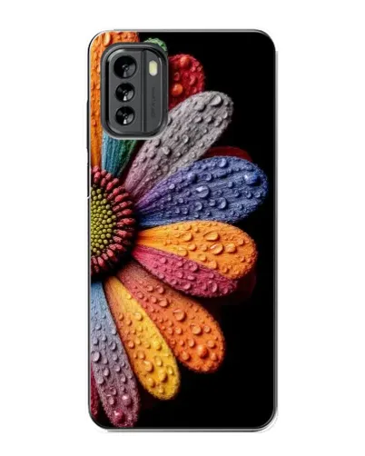 Чехол для Nokia G60 с картинкой «Радужный цветок» Чехол для Nokia G60 с картинкой «Радужный цветок»