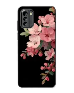 Чехол для Nokia G60 с картинкой «Розовая ветка сакуры»