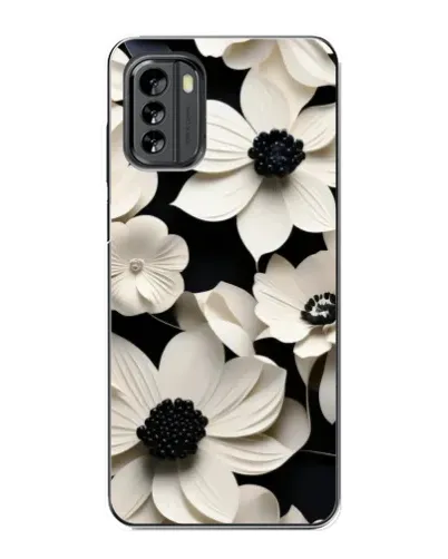 Чехол для Nokia G60 с картинкой «Объемные белые цветы» Чехол для Nokia G60 с картинкой «Объемные белые цветы»