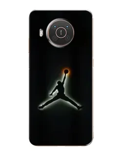 Чехол для Nokia X10 с картинкой «Jordan Gradient Logo» Чехол для Nokia X10 с картинкой «Jordan Gradient Logo»