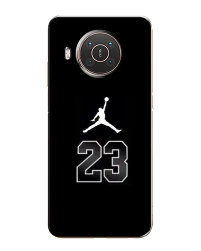 Чехол для Nokia X10 с картинкой «Jordan Flight 23»