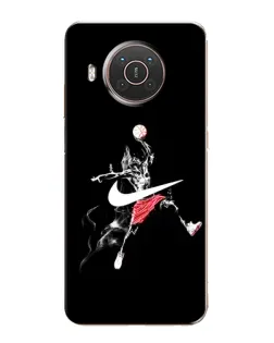 Чехол для Nokia X10 с картинкой «Jordan Jumpman» Чехол для Nokia X10 с картинкой «Jordan Jumpman»