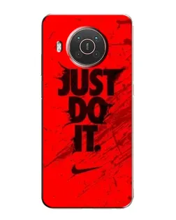 Чехол для Nokia X10 с картинкой «Nike Just Do It» Чехол для Nokia X10 с картинкой «Nike Just Do It»