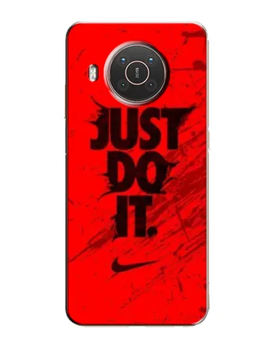 Чехол для Nokia X10 с картинкой «Nike Just Do It»