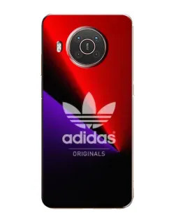 Чехол для Nokia X10 с картинкой «Adidas Red Neon» Чехол для Nokia X10 с картинкой «Adidas Red Neon»