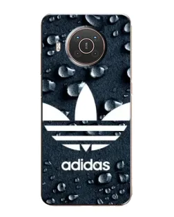 Чехол для Nokia X10 с картинкой «Adidas Trefoil Blue» Чехол для Nokia X10 с картинкой «Adidas Trefoil Blue»