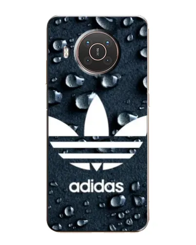 Чехол для Nokia X10 с картинкой «Adidas Trefoil Blue»