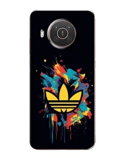 Чехол для Nokia X10 с картинкой «Adidas Splash» Чехол для Nokia X10 с картинкой «Adidas Splash»