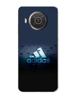 Чехол для Nokia X10 с картинкой «Adidas Water Drops»