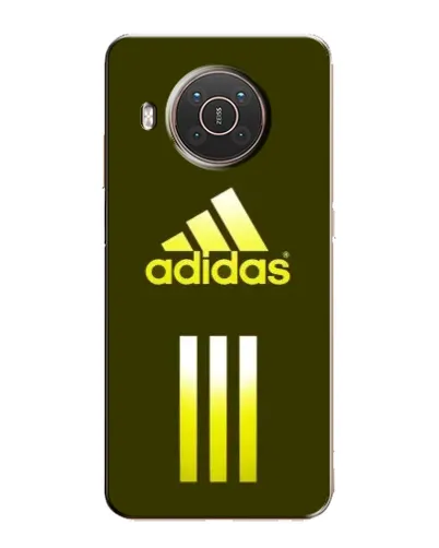 Чехол для Nokia X10 с картинкой «Оливковый градиент Adidas»