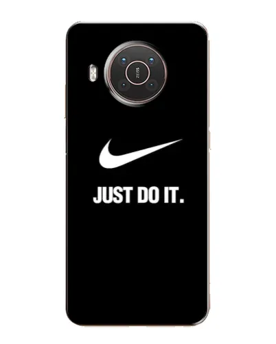 Чехол для Nokia X10 с картинкой «Классический принт Nike»
