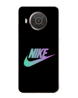 Чехол для Nokia X10 с картинкой «Nike — городская ночь» Чехол для Nokia X10 с картинкой «Nike — городская ночь»