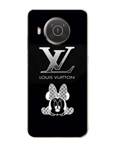 Чехол для Nokia X10 с картинкой «LV и Минни Маус»