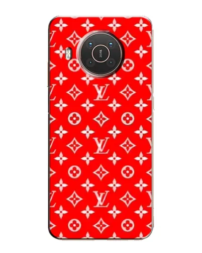 Чехол для Nokia X10 с картинкой «Яркий паттерн LV»