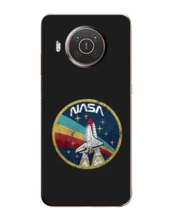 Чехол для Nokia X10 с картинкой «NASA — эмблема миссии» Чехол для Nokia X10 с картинкой «NASA — эмблема миссии»