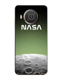 Чехол для Nokia X10 с картинкой «NASA — лунный градиент» Чехол для Nokia X10 с картинкой «NASA — лунный градиент»