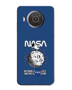 Чехол для Nokia X10 с картинкой «NASA — лунная миссия» Чехол для Nokia X10 с картинкой «NASA — лунная миссия»