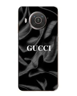 Чехол для Nokia X10 с картинкой «Gucci — шелковые волны» Чехол для Nokia X10 с картинкой «Gucci — шелковые волны»