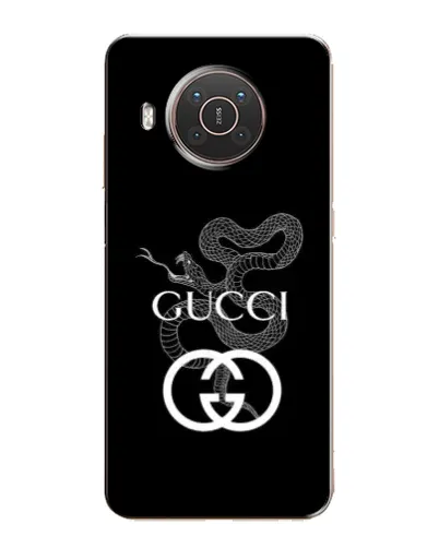 Чохол для Nokia X10 з картинкою «Gucci — срібна змія» Чохол для Nokia X10 з картинкою «Gucci — срібна змія»