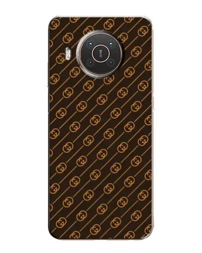 Чохол для Nokia X10 з картинкою «Gucci — золоті діагоналі» Чохол для Nokia X10 з картинкою «Gucci — золоті діагоналі»
