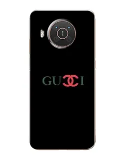 Чохол для Nokia X10 з картинкою «Gucci — червоний градієнт»
