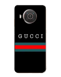 Чохол для Nokia X10 з картинкою «Gucci — червоний пояс»