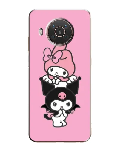 Чехол для Nokia X10 с картинкой «My Melody и Kuromi»