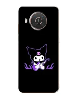 Чехол для Nokia X10 с картинкой «Электрическая Kuromi»