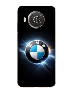 Чехол для Nokia X10 с картинкой «BMW — неоновое сияние» Чехол для Nokia X10 с картинкой «BMW — неоновое сияние»