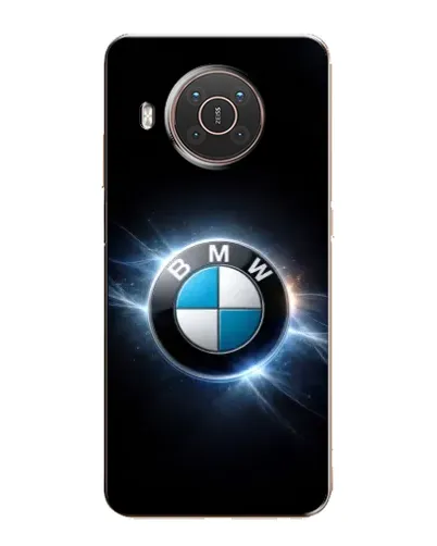 Чехол для Nokia X10 с картинкой «BMW — неоновое сияние» Чехол для Nokia X10 с картинкой «BMW — неоновое сияние»