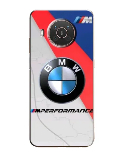 Чехол для Nokia X10 с картинкой «BMW Performance стиль» Чехол для Nokia X10 с картинкой «BMW Performance стиль»