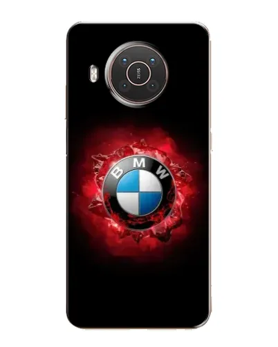 Чехол для Nokia X10 с картинкой «Логотип BMW — вспышка» Чехол для Nokia X10 с картинкой «Логотип BMW — вспышка»