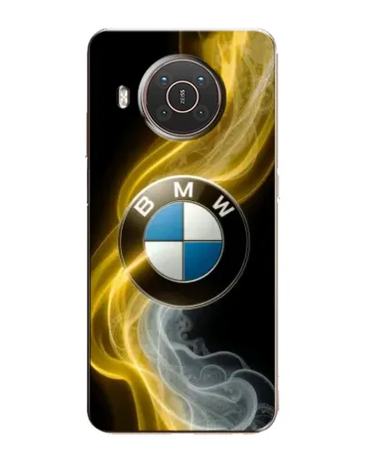 Чехол для Nokia X10 с картинкой «Золотистый дым BMW» Чехол для Nokia X10 с картинкой «Золотистый дым BMW»