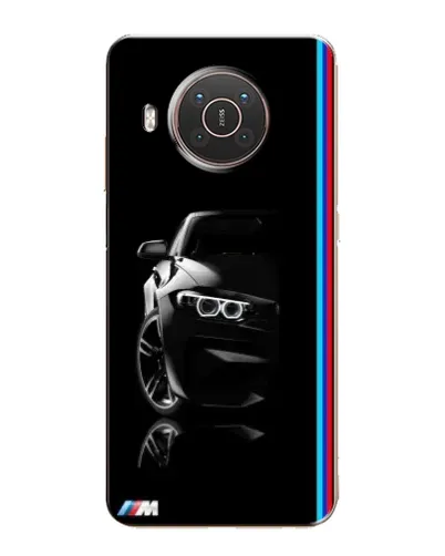 Чехол для Nokia X10 с картинкой «Силуэт BMW в темноте» Чехол для Nokia X10 с картинкой «Силуэт BMW в темноте»