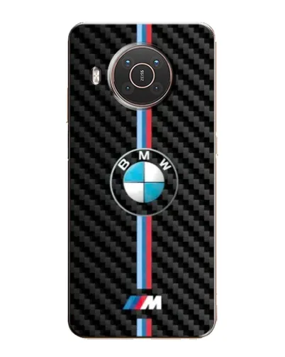 Чехол для Nokia X10 с картинкой «Эмблема BMW и карбон» Чехол для Nokia X10 с картинкой «Эмблема BMW и карбон»
