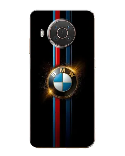 Чехол для Nokia X10 с картинкой «BMW M-Power неон» Чехол для Nokia X10 с картинкой «BMW M-Power неон»