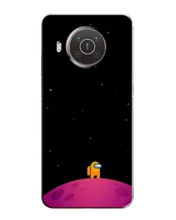 Чохол для Nokia X10 з картинкою «Самотній герой на планеті» Чохол для Nokia X10 з картинкою «Самотній герой на планеті»