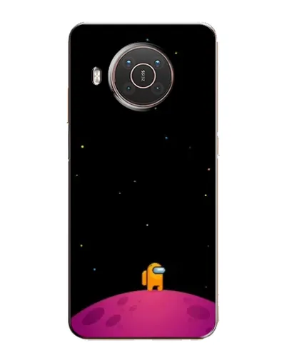 Чохол для Nokia X10 з картинкою «Самотній герой на планеті» Чохол для Nokia X10 з картинкою «Самотній герой на планеті»
