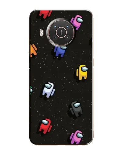 Чохол для Nokia X10 з картинкою «Космічний патерн Among Us» Чохол для Nokia X10 з картинкою «Космічний патерн Among Us»