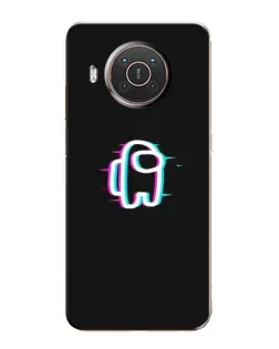 Чохол для Nokia X10 з картинкою «Among Us неон»